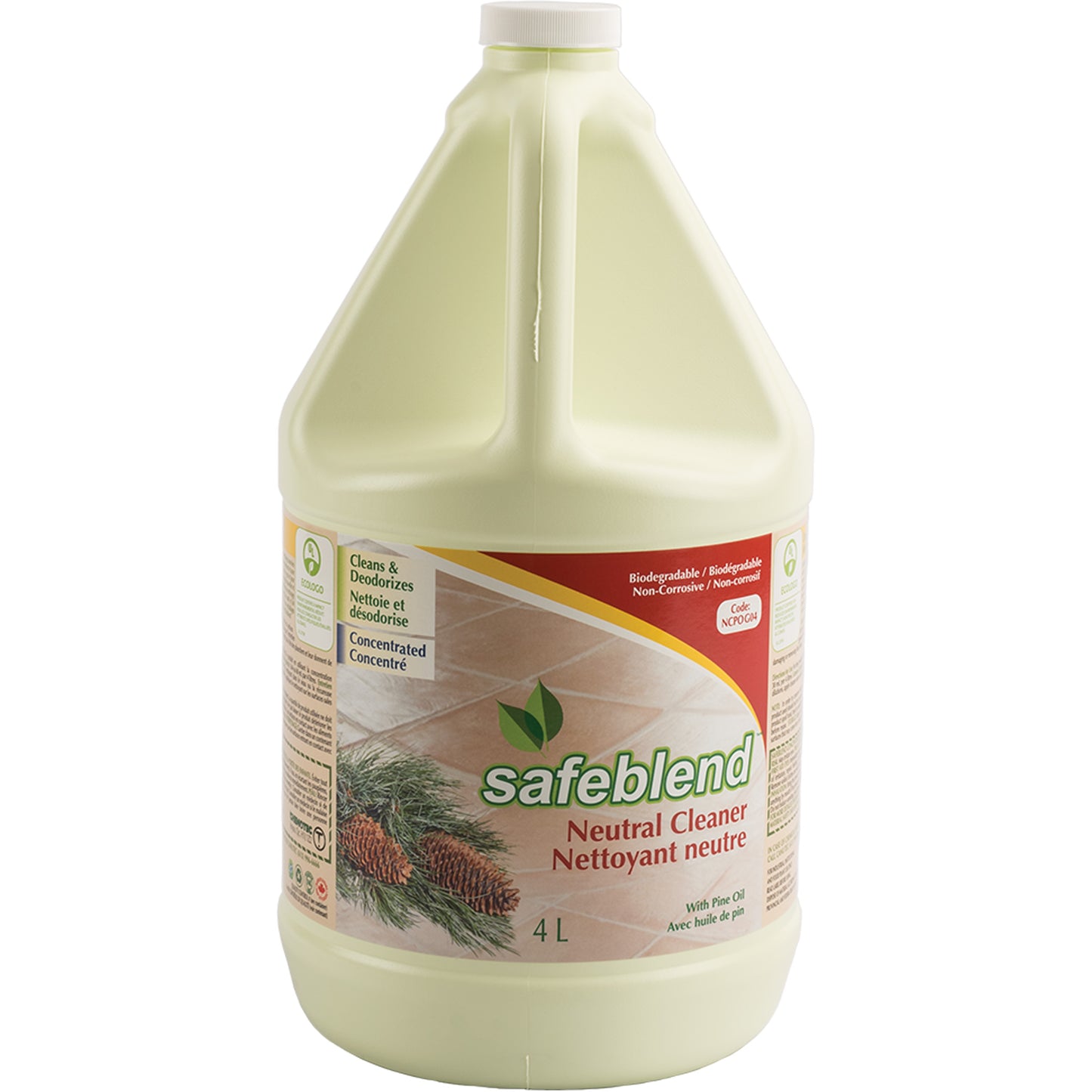 Pine Oil Neutral Cleaner, 4 L, Jug