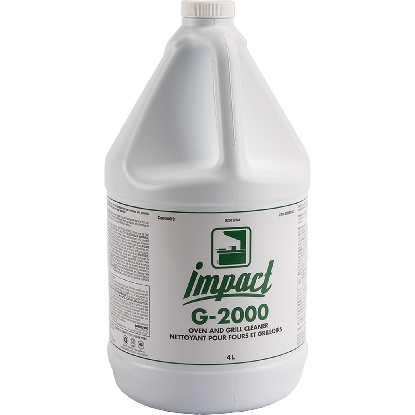 Concentrated Oven & Grill Cleaner, 4 L, Jug