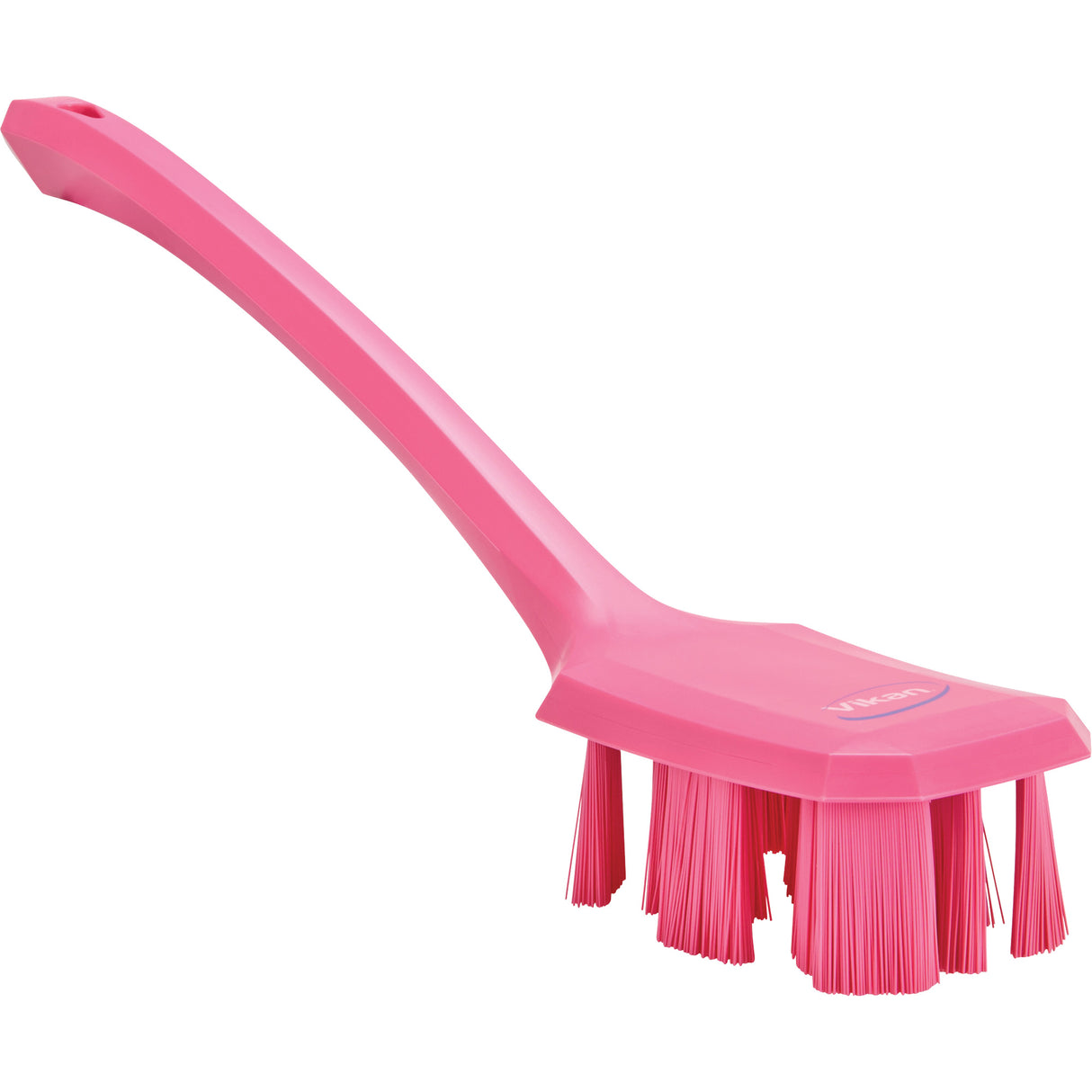 Long Handle UST Brush, Stiff Bristles, 15-1/2" Long, Pink