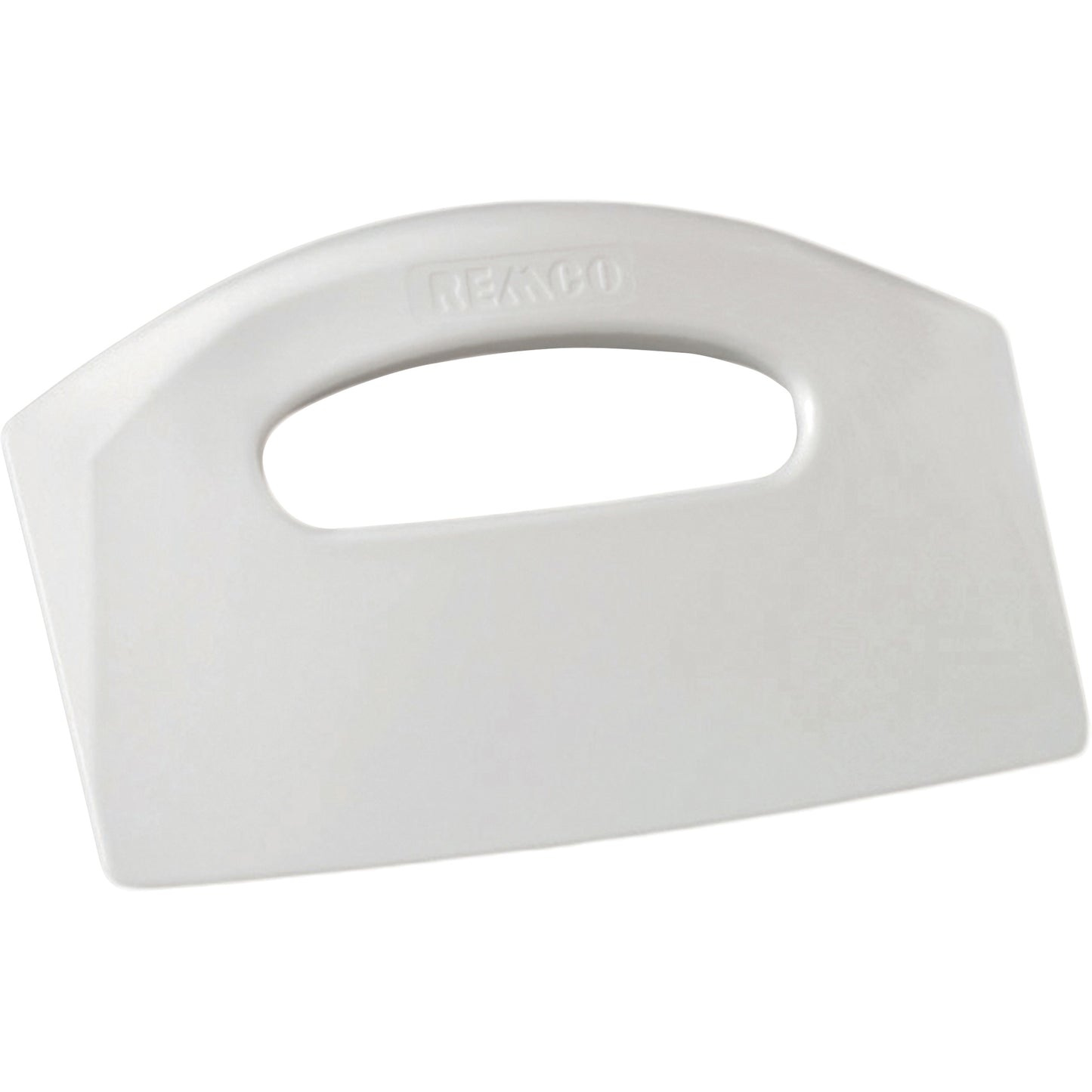 Bench Scraper, White, 8" W x 5" L