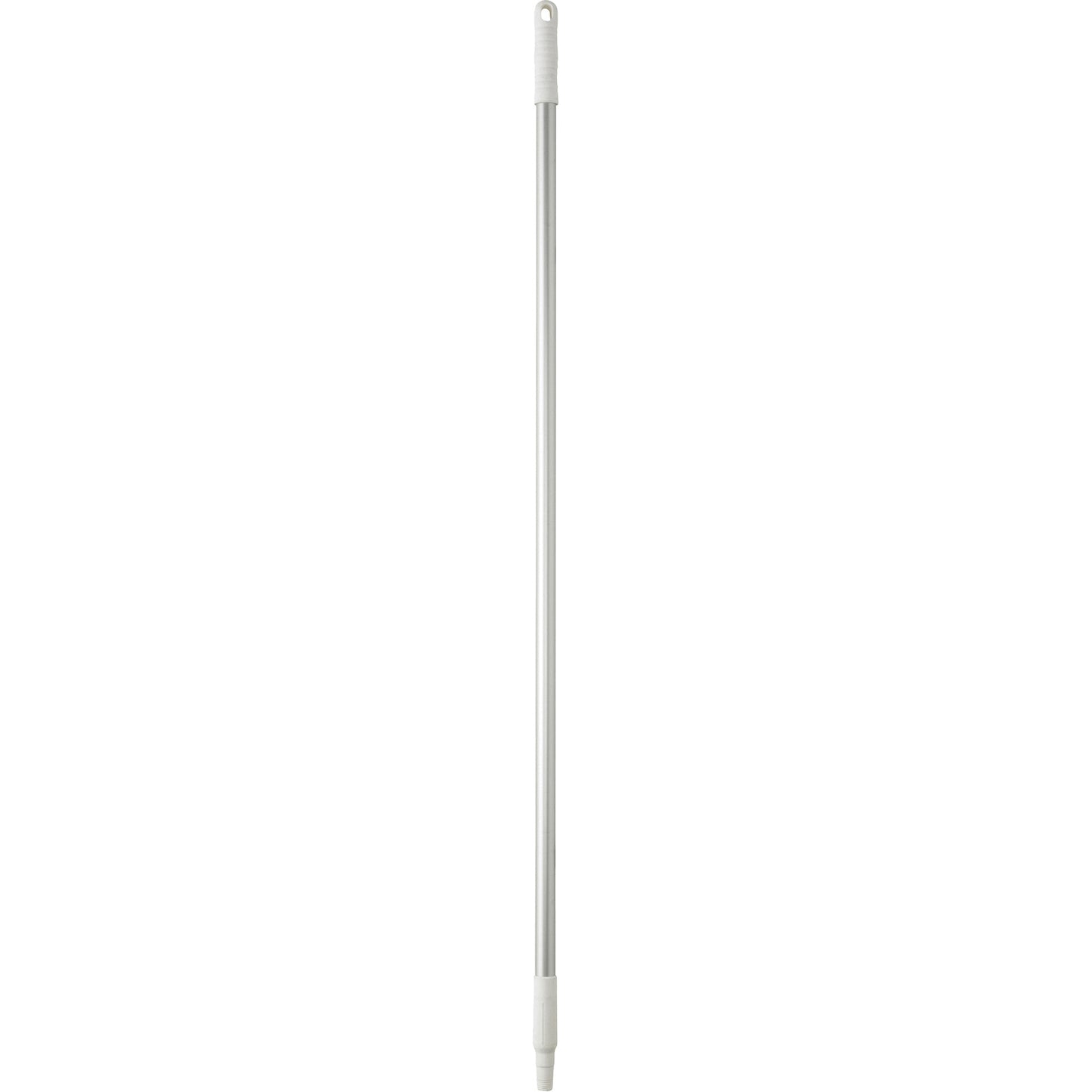 Basic Handle, Broom/Scraper/Squeegee, White, Standard, 50" L