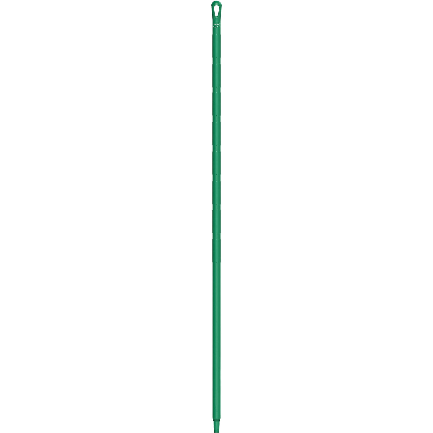 Ultra Hygiene Handle, Broom/Brush/Pad Holder/Scraper/Squeegee, Green, Ergonomic, 67" L