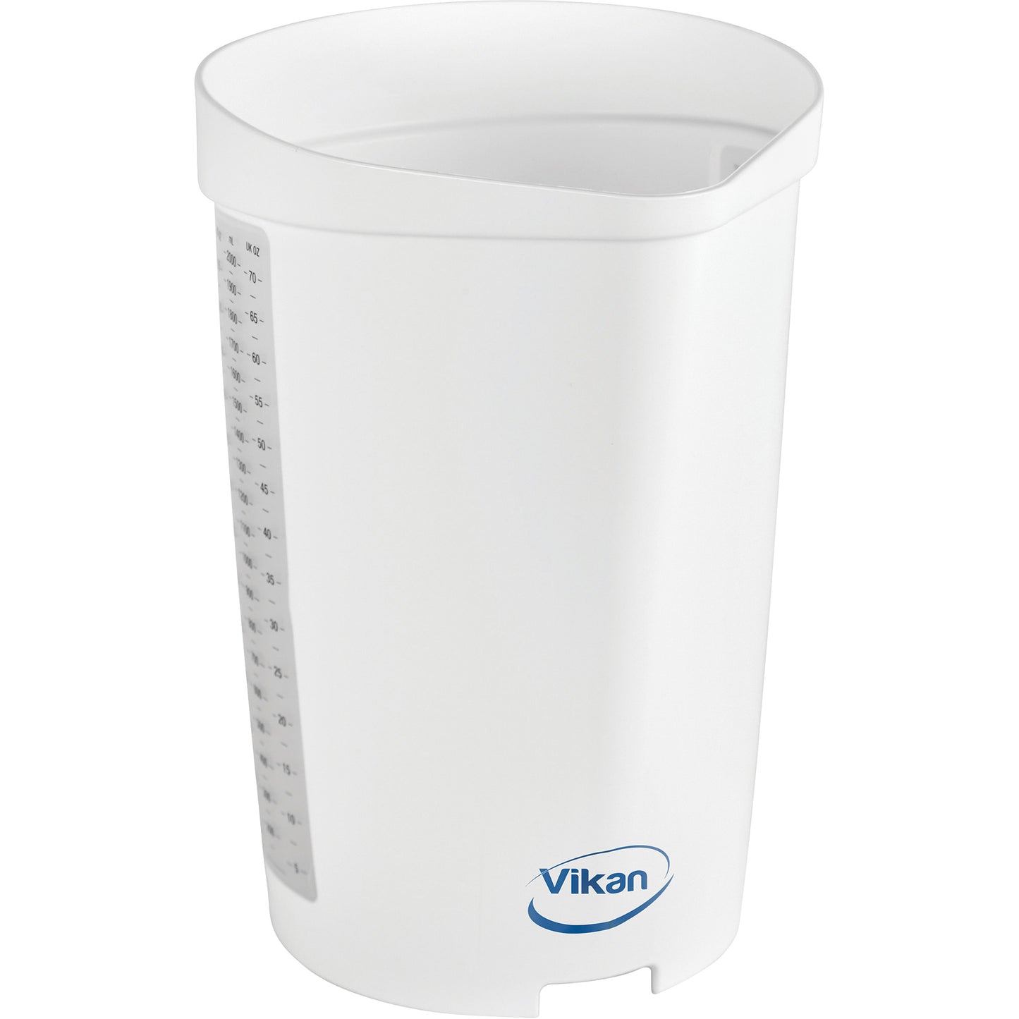 Measuring Jug, Plastic, White, 65 oz.