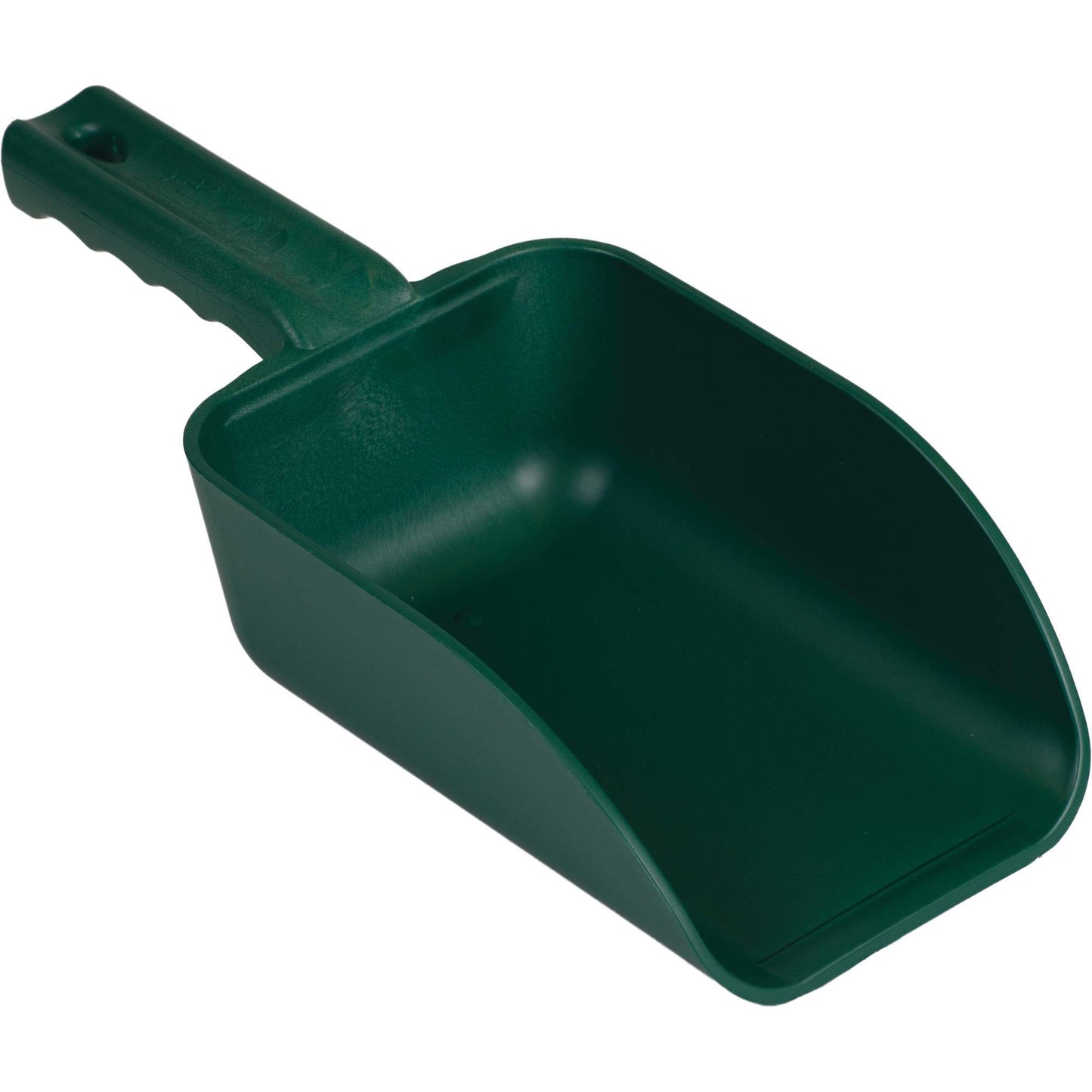 Metal Detectable Hand Scoop, Plastic, Green, 32 oz.