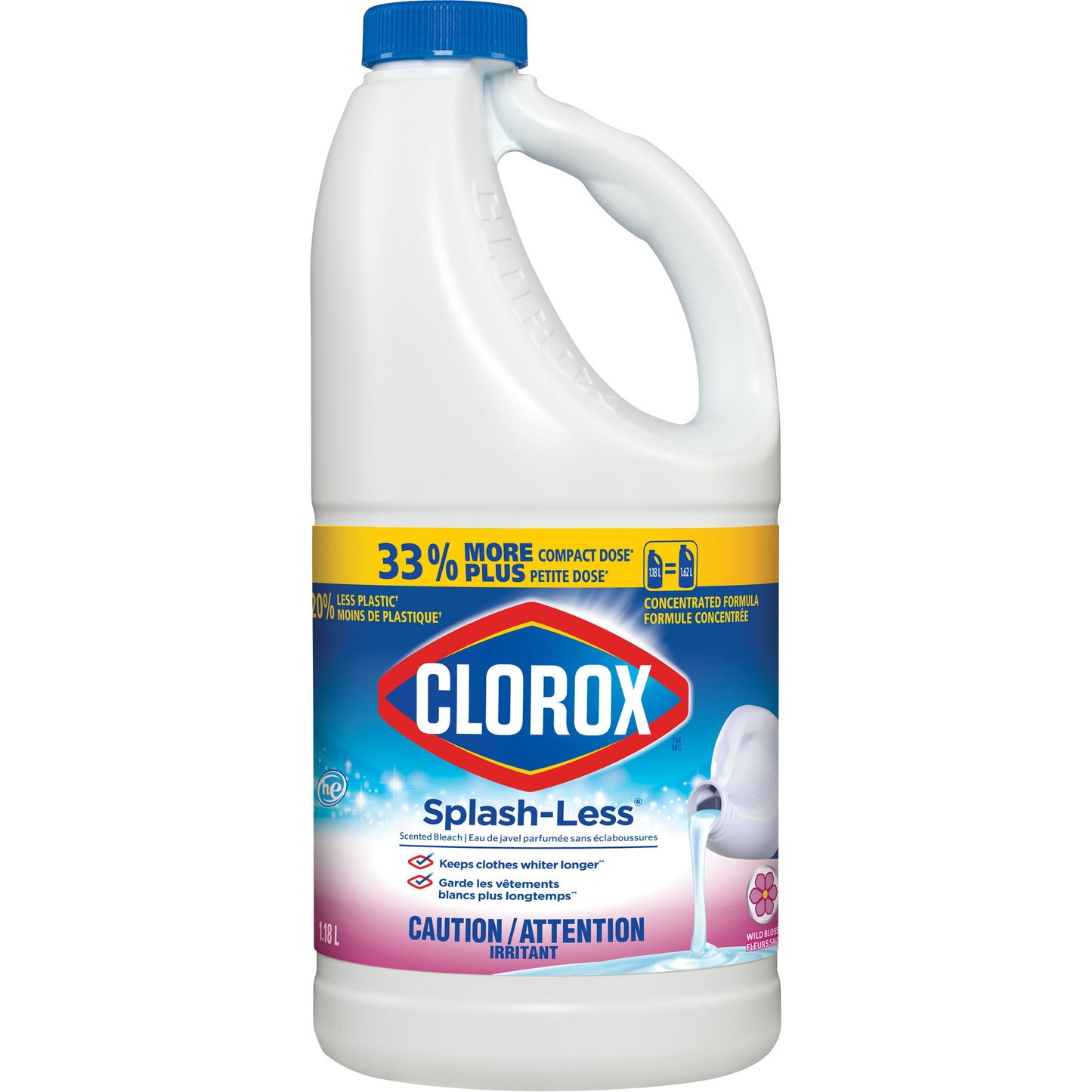 Splash-Less™ Concentrated Bleach