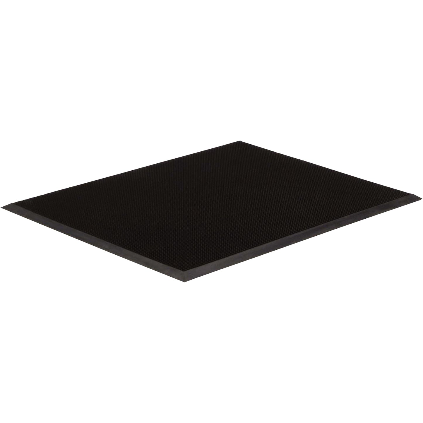 Edgewood Matting Gritstop Fingermat™ Entrance Matting, Rubber, Scraper Type, Finger Tip Style Pattern, 3' x 6', Black