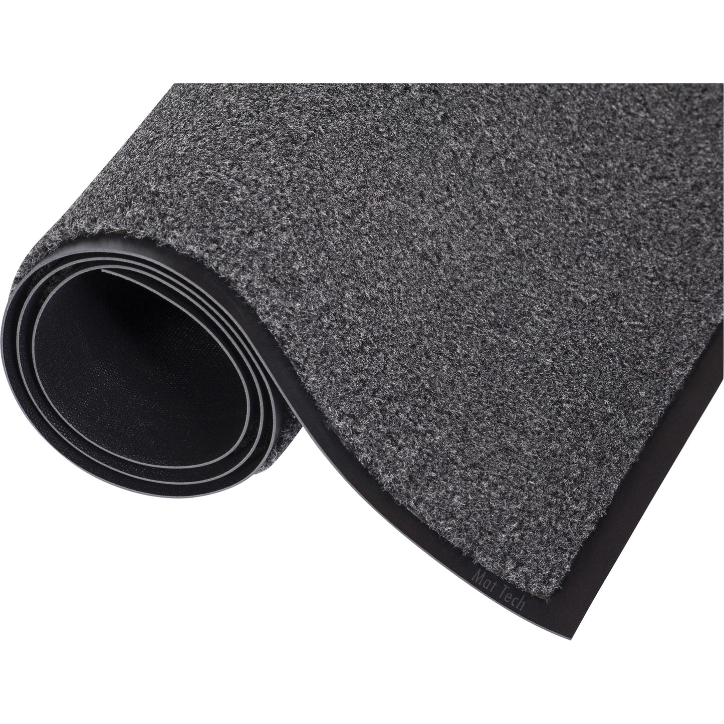 Mat Tech Protrail Entrance Matting, Wiper, 3' x 10' x 5/16", Charcoal