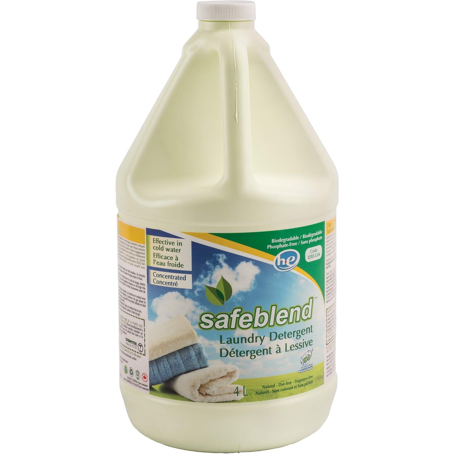 Concentrated Fragrance-Free Laundry Detergent, Jug
