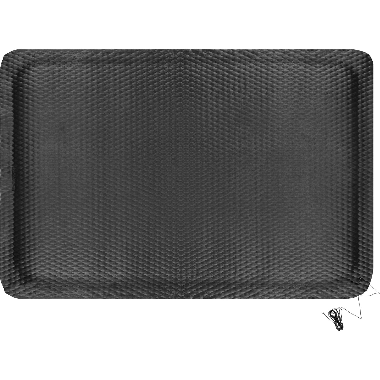 M+A Matting Hog Heaven Electrically Conductive Mat Kit, 4' W x 6' L, 7/8" Thickness, Black, Nitrile
