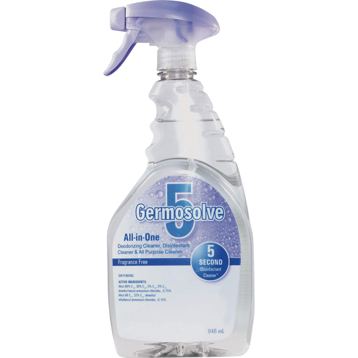 Germosolve 5 Disinfectant & Deodorizer, 946 ml, Trigger Bottle