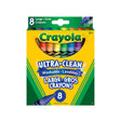 Crayola Ultra-Clean Washable Large Crayons, 8 Count (Case of 12)
