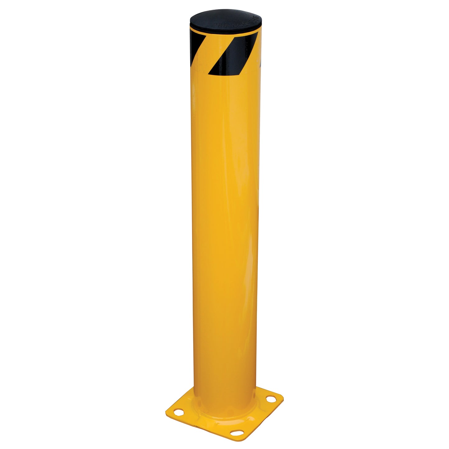 Safety Bollard, Steel, 36" H x 5.5" W, Yellow