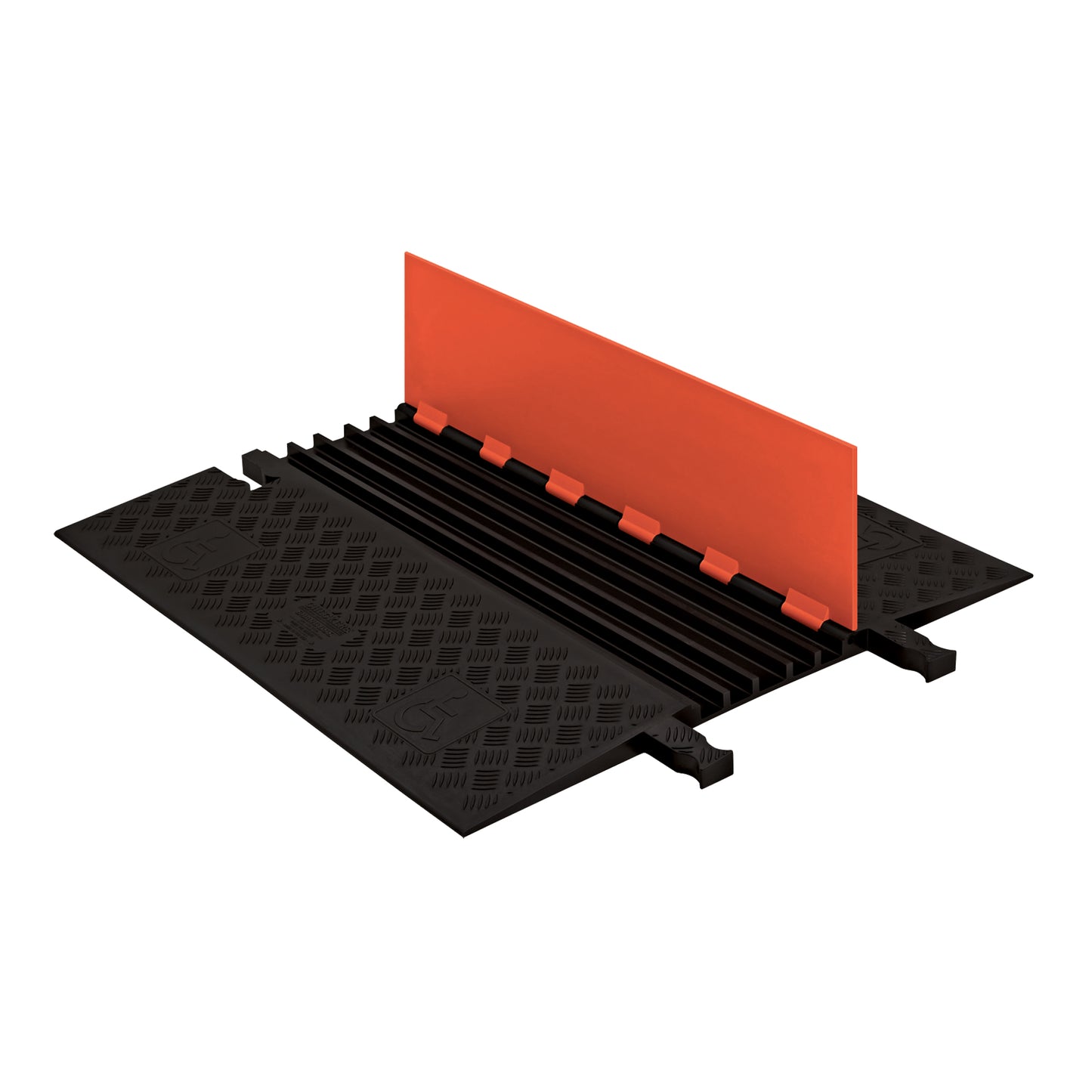 Guard Dog® Cable Protector, 5 Channels, 36" L x 16.9" W x 1.25" H