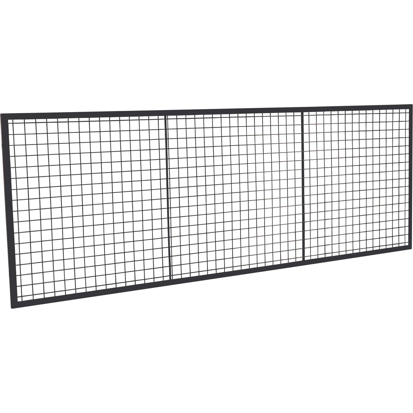 Wire Mesh Partition Panel, 3' H x 8' W