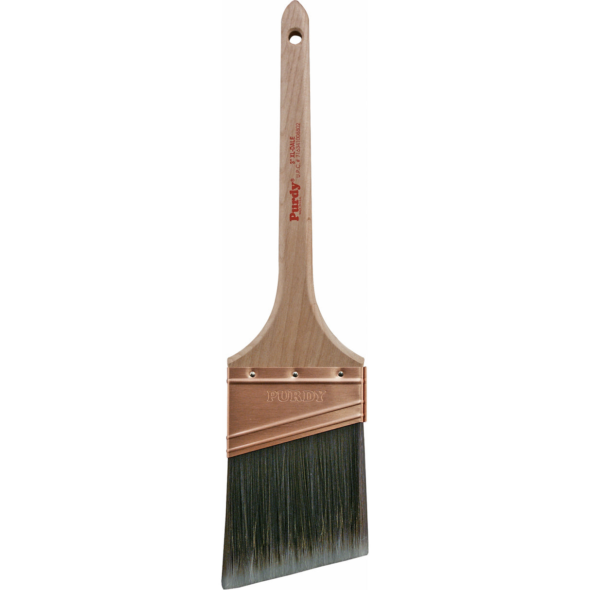 XL-Glide Professional Paint Brush, Poly/Nylon, Wood Handle, 2" Width