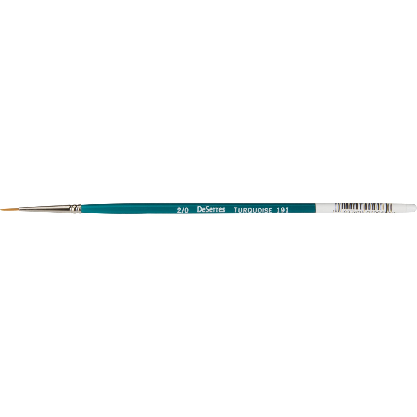 Round Artist Brush, Synthetic, Wood Handle, 2x0 Width