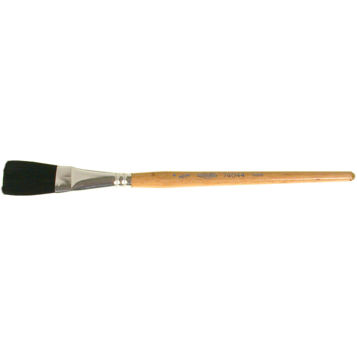 One Stroke Paint Brush, 3/4" Brush Width, Ox Hair, Wood Handle