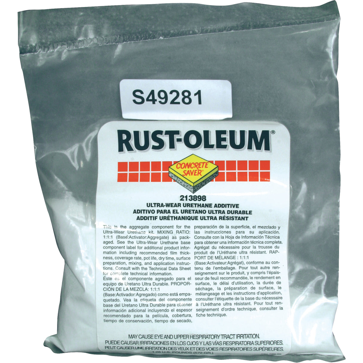 Floor Coating Aluminum Anti-Slip Additive, 1 lbs., Bag, White