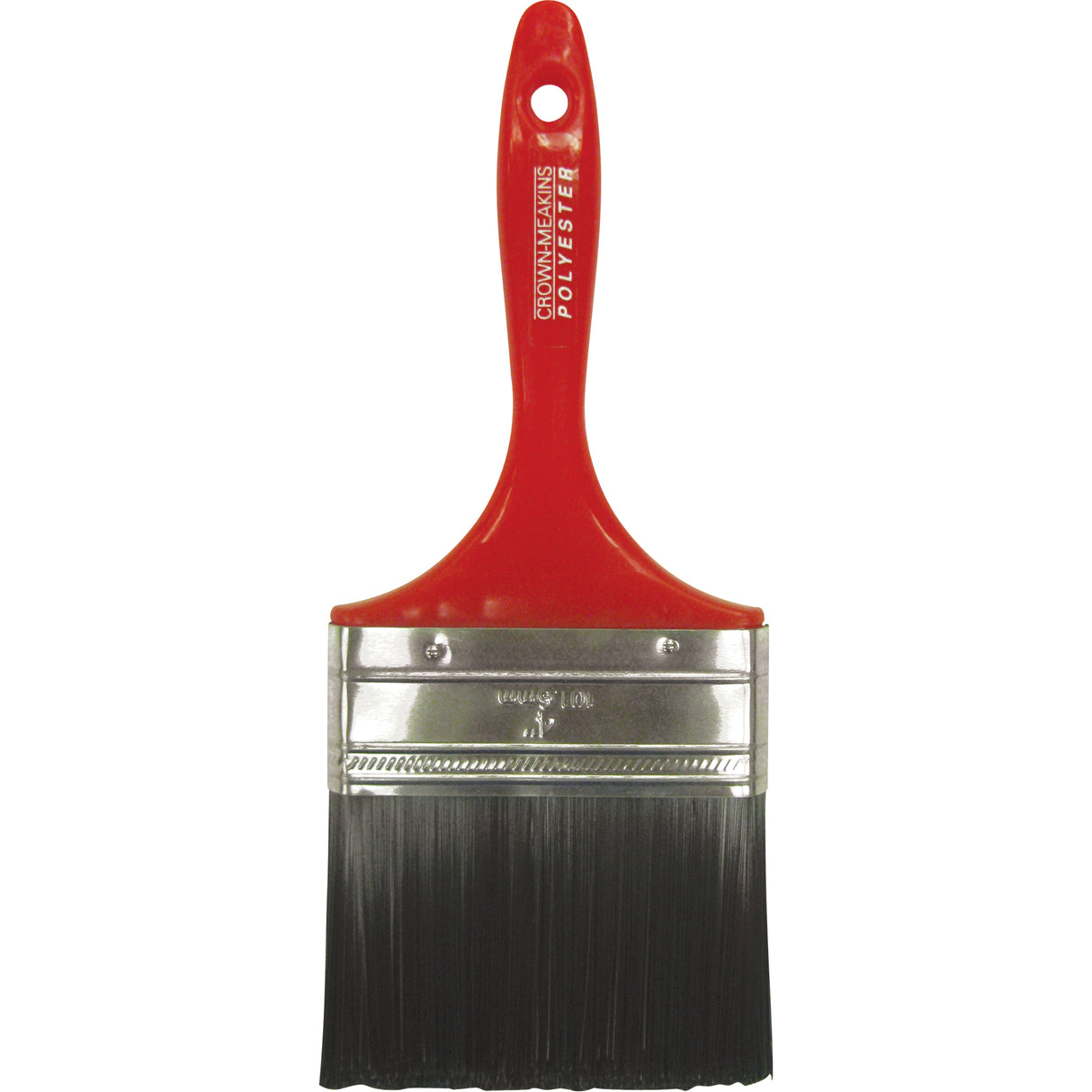 All-Purpose Paint Brush, Polyester, Plastic Handle, 4" Width