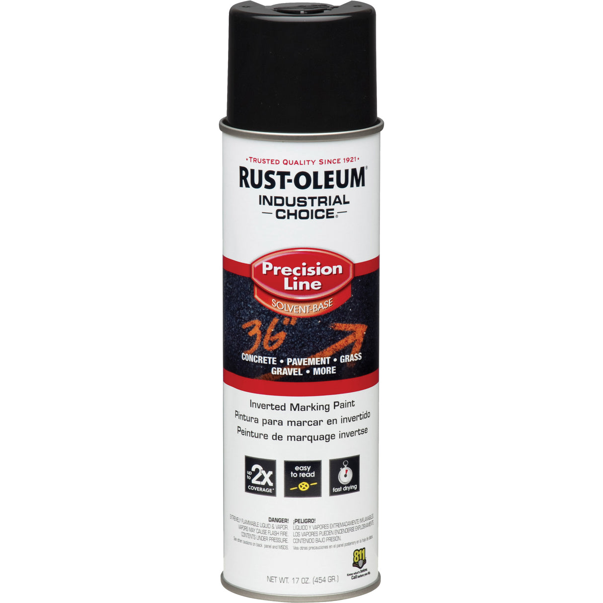 M1600 System SB Precision Line Marking Paint, 17 oz., Aerosol Can