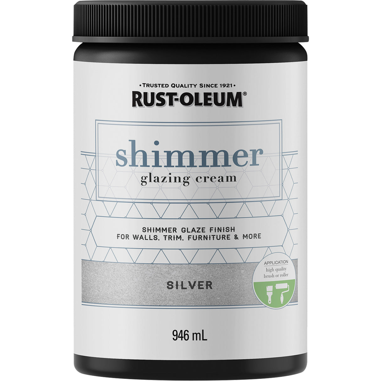 Glazing Cream, 946 ml, Jar, Silver