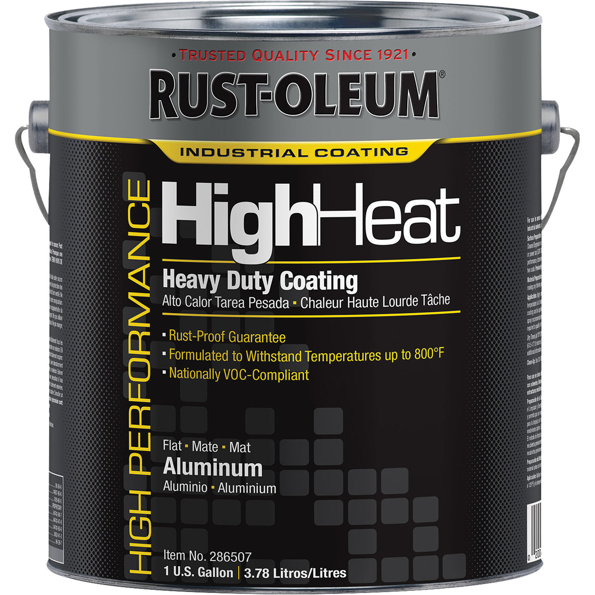 Heavy-Duty High Heat Coating, Gallon, Aluminum