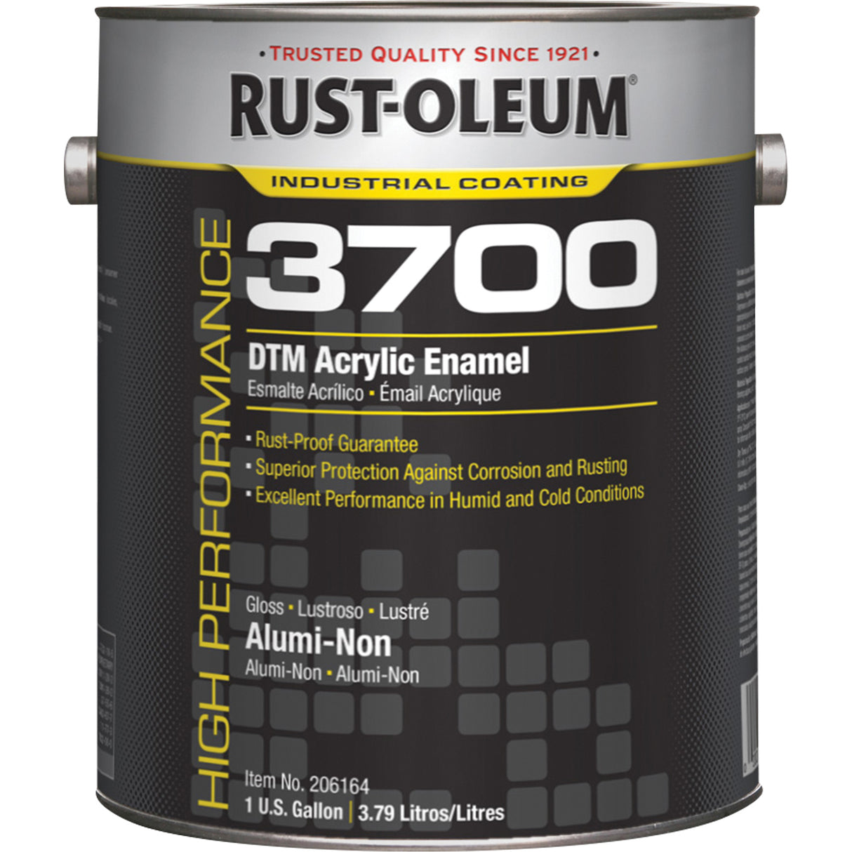 3700 High-Performance DTM Acrylic Enamel, Alumi-Non, Gloss, Gallon