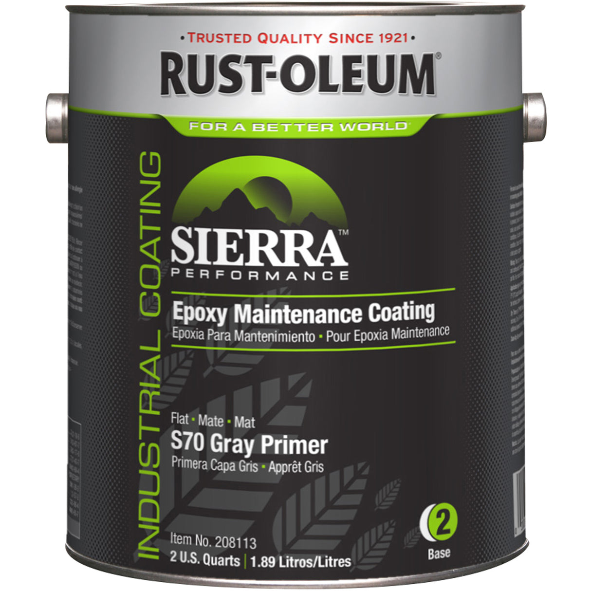 Sierra Performance™ S70/S71 Water-Based Epoxy Acrylic Primer, Gallon, Grey