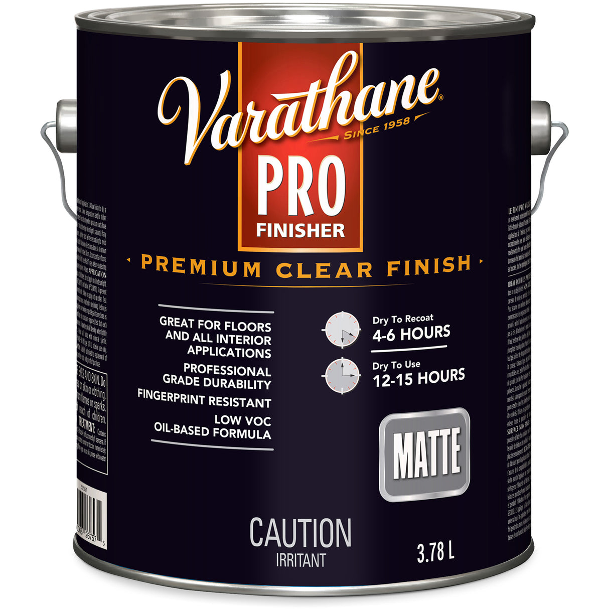 Varathane® ProFinisher, 3.78 L, Clear, Matte