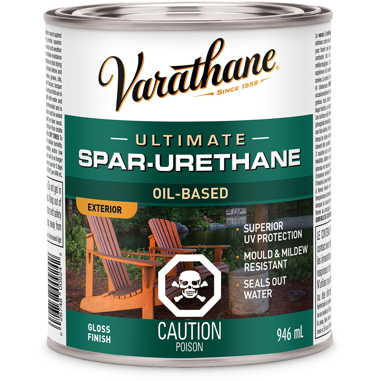 Varathane® Diamond Wood Finish® Coating, 946 ml, Clear, Gloss