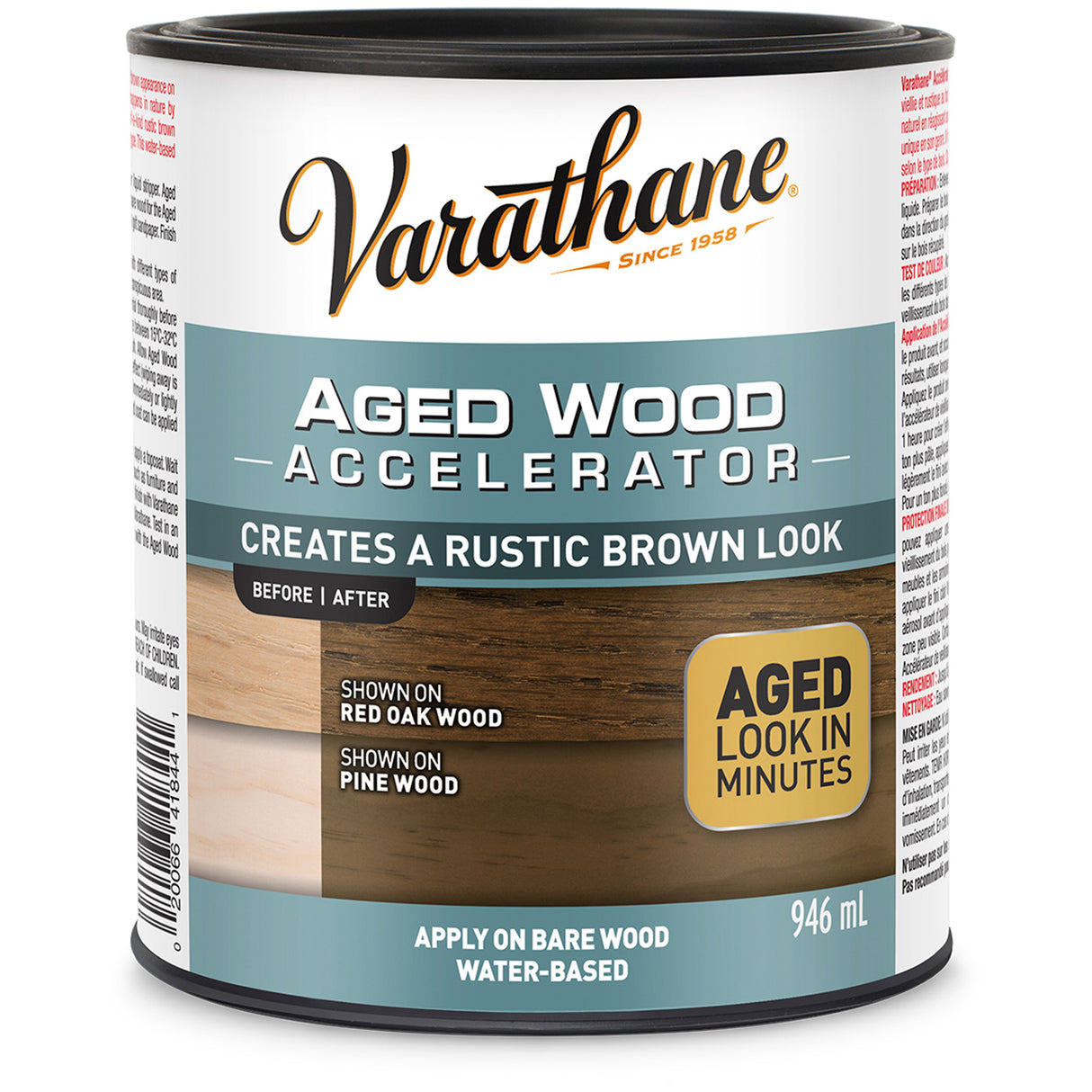 Varathane® Aged Wood Accelerator, 946 ml, Rustic Brown