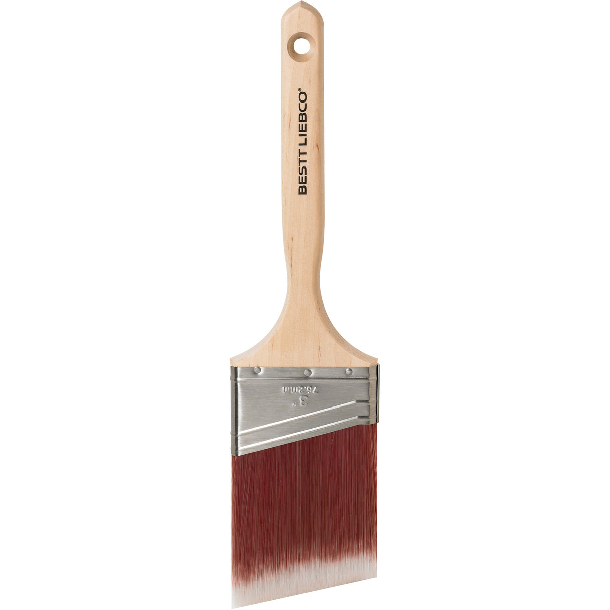 Master Paint Brush, Poly/Nylon, Wood Handle, 3" Width