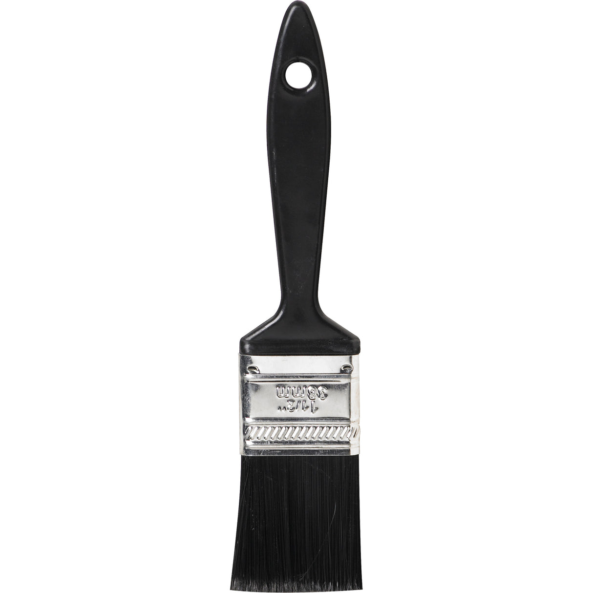 Rubberset® Economy Flat Paint Brush, Polyolefin, Plastic Handle, 1-1/2" Width