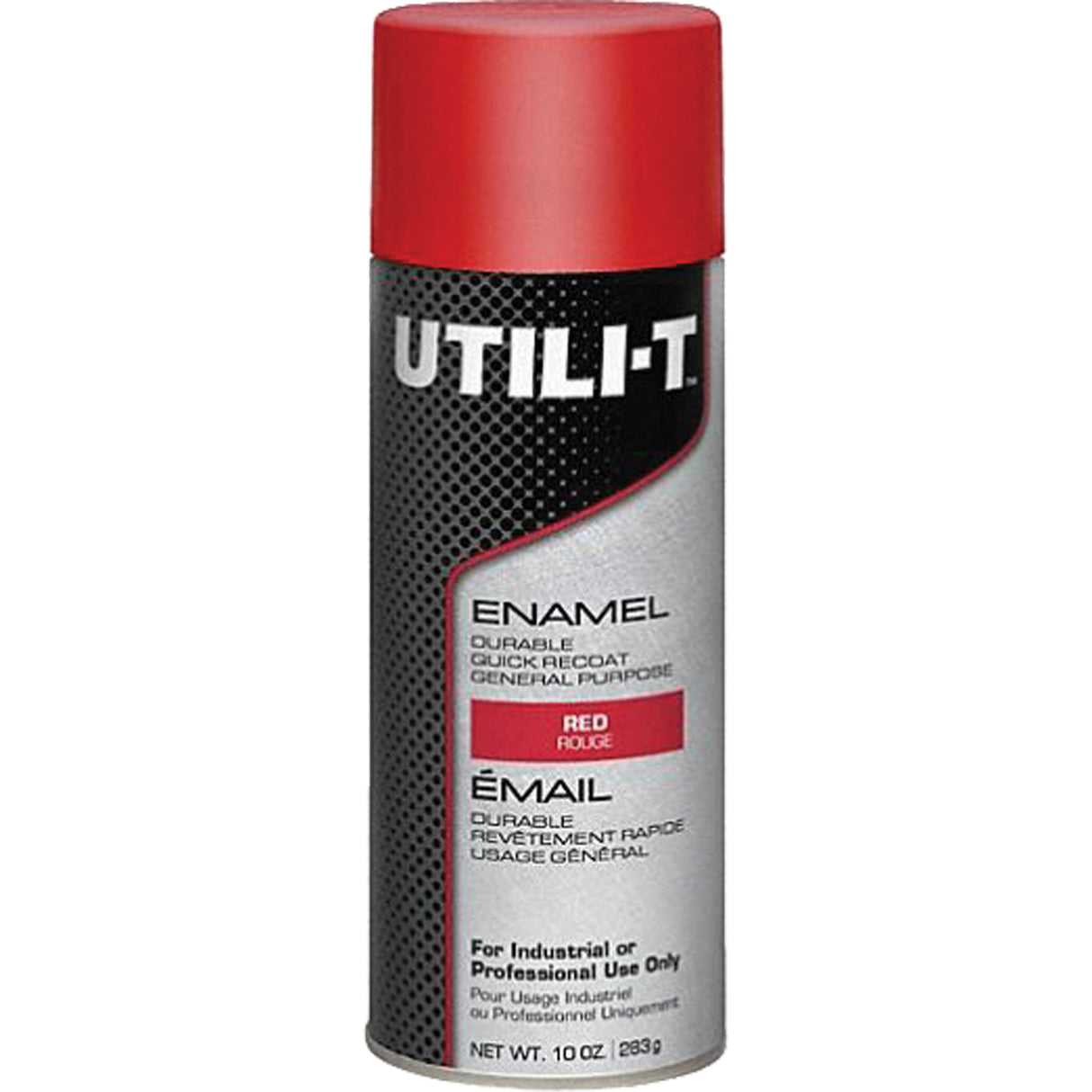 UTILI-T™ General Purpose Enamel Spray Paint, Red, Gloss, 10 oz./283 g, Aerosol Can