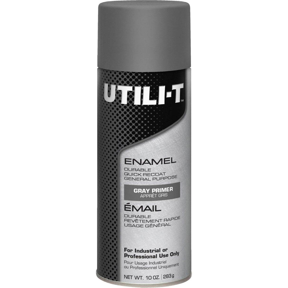 UTILI-T™ General Purpose Enamel Spray Paint, Grey Primer, 10 oz./283 g, Aerosol Can