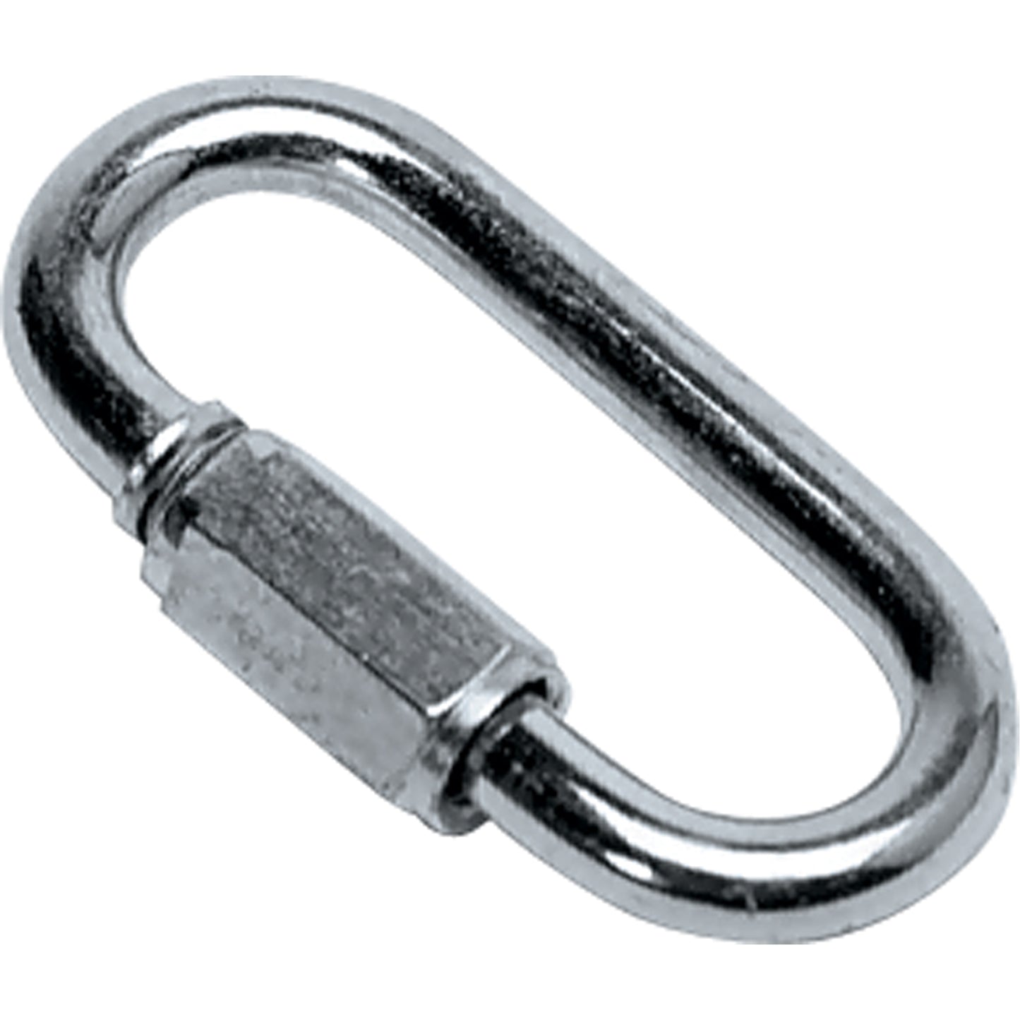 Zinc-Plated Quick Link, 880 lbs. (0.44 tons), 1/4"