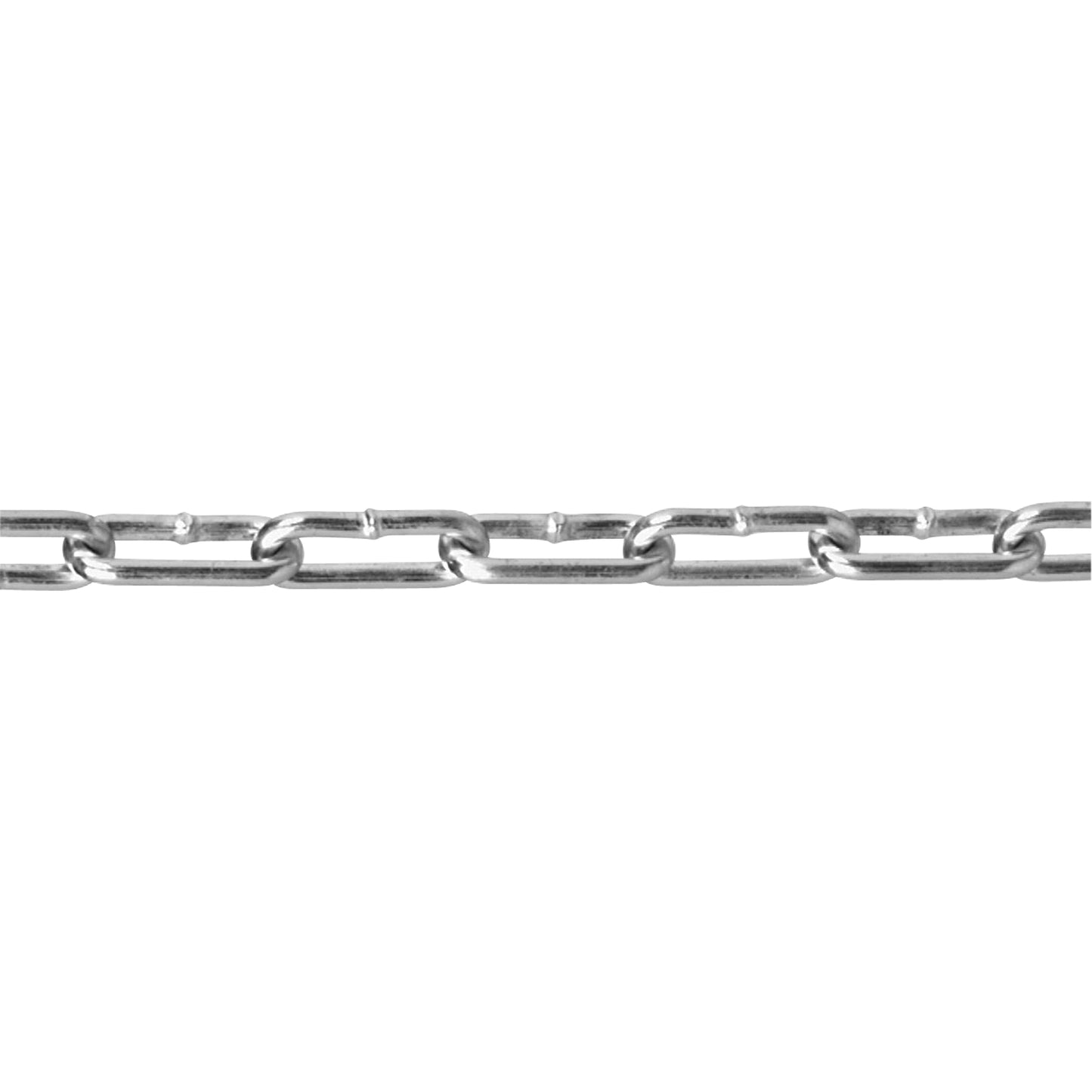 Chains, Carbon Steel, 2/0 x 100' (30.4 m) L, Grade 30, 520 lbs. (0.26 tons) Load Capacity
