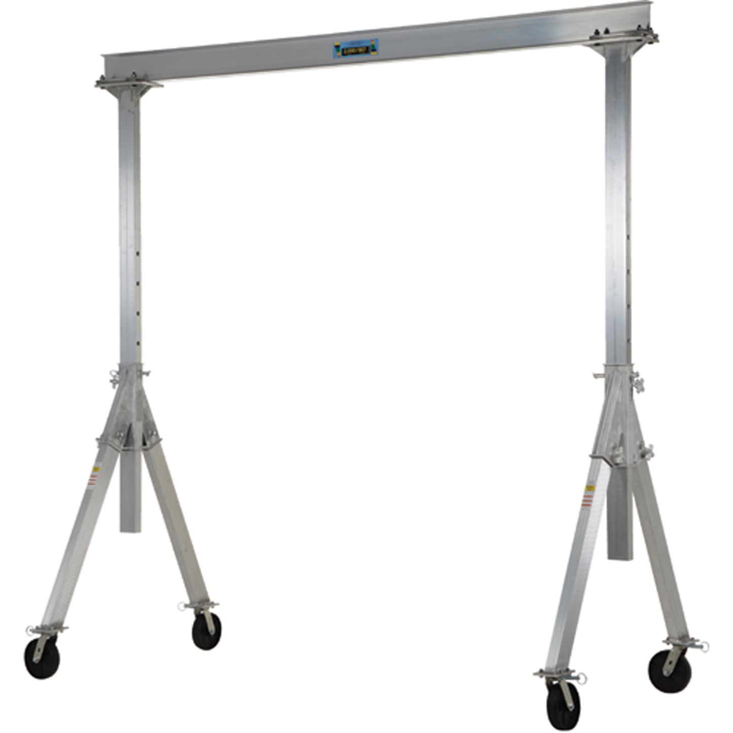 Adjustable Height Gantry Crane, 12' L, 2000 lbs. (1 tons) Capacity