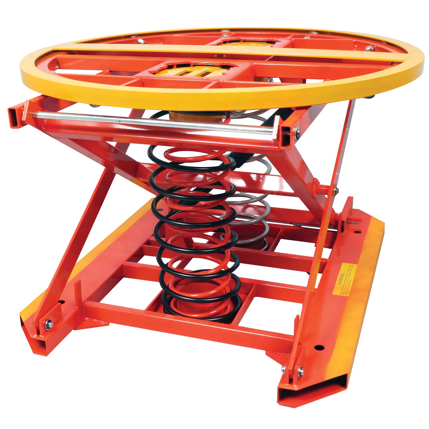 Spring Operated Pallet Positioner and Leveler, 43-1/2" L x 43-1/2" W, 4500 lbs. Cap.