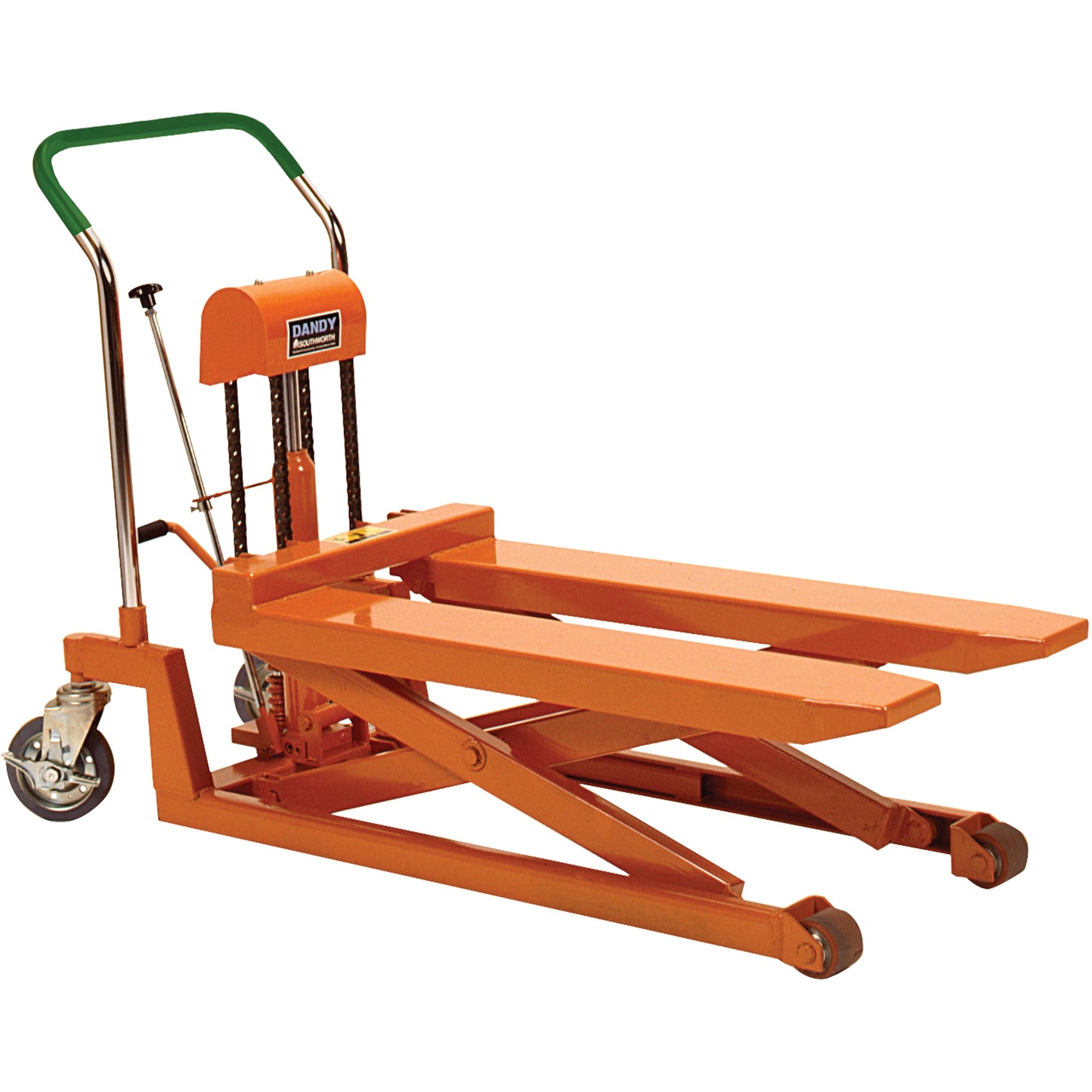 Dandy Lift™ Scissor Fork Lift Table, 37.1" L x 19.7" W, Steel, 1100 lbs. Capacity