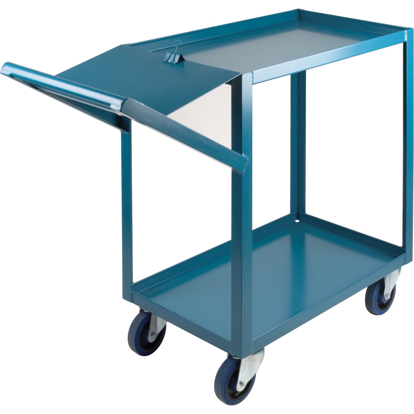 Order Picking Carts, 36" H x 18" W x 46" D, 2 Shelves, 1200 lbs. Capacity