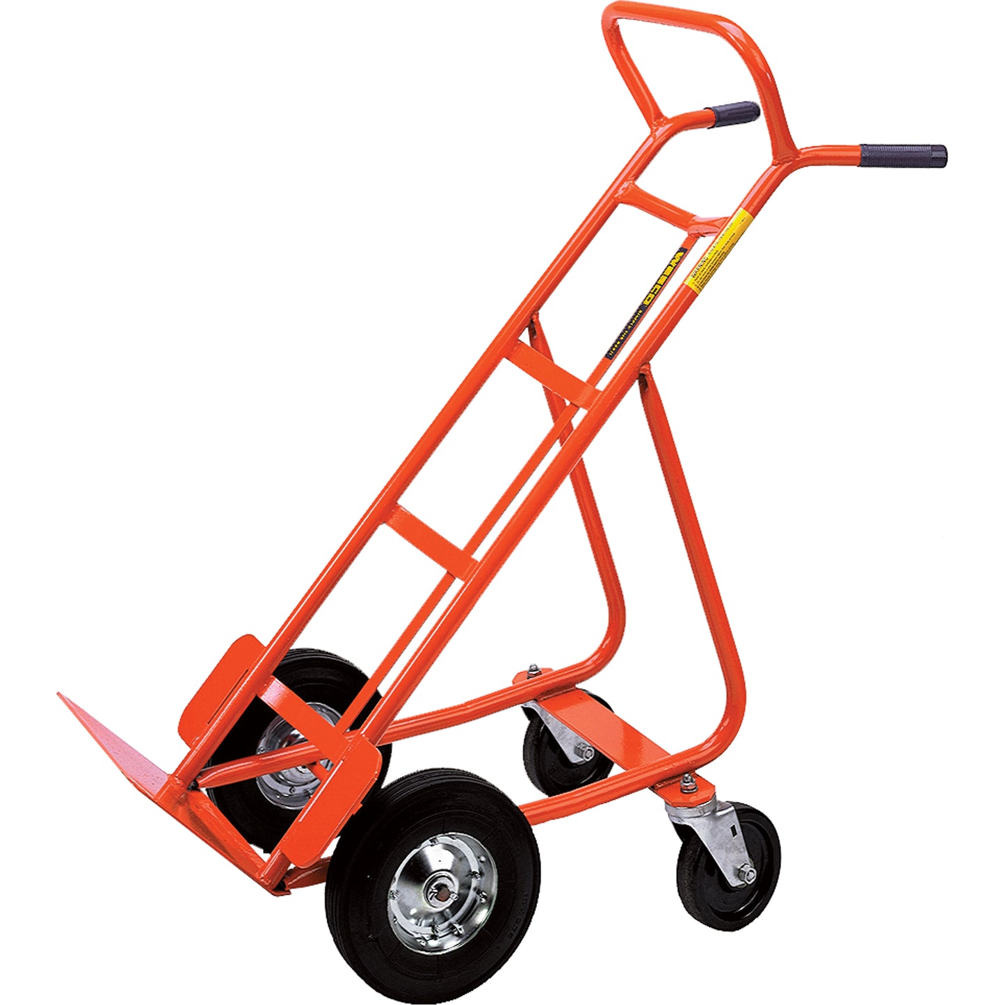 Hand Trucks with Swivel Casters, Combination Handle, Steel, 47-1/2" Height, 800 lbs. Capacity