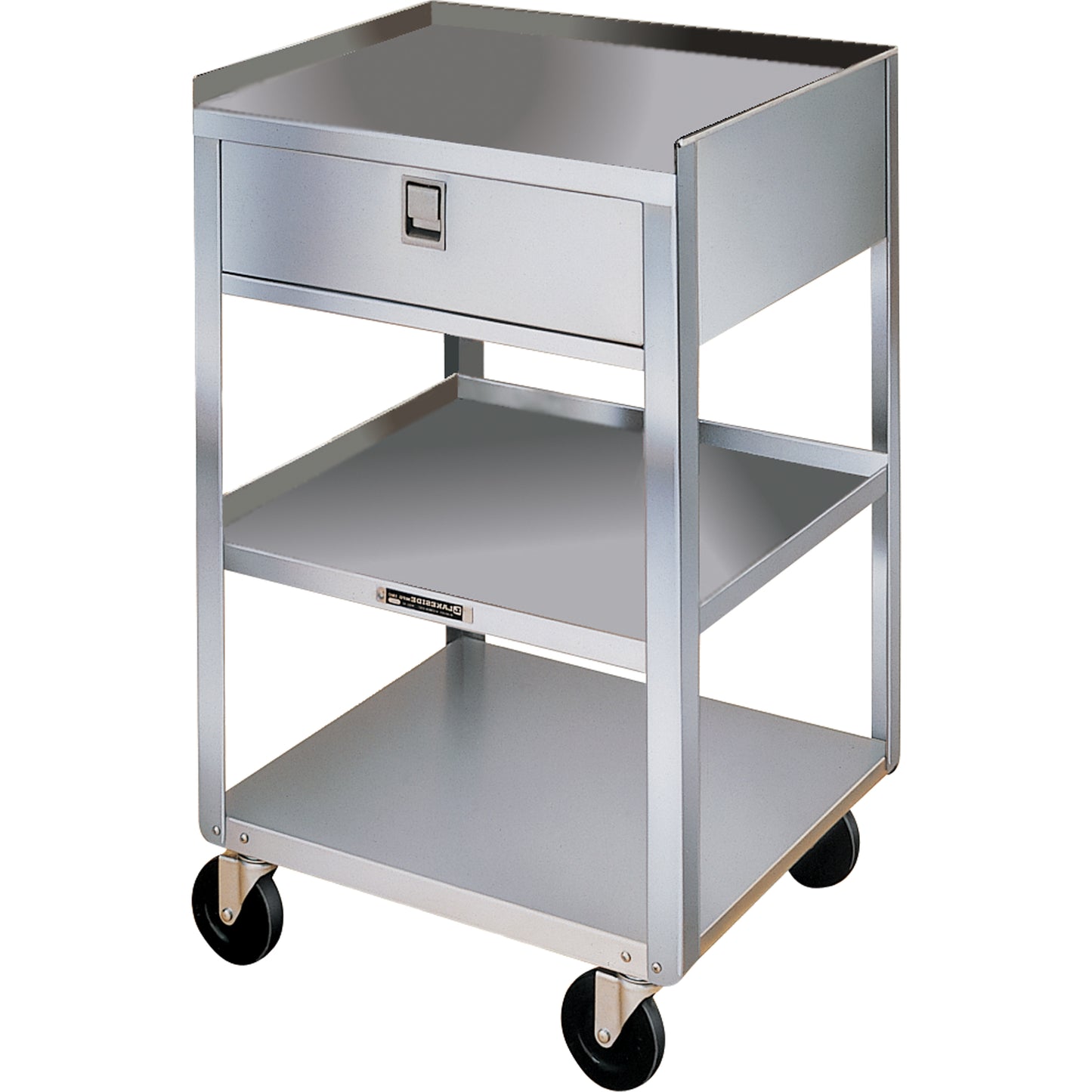 Stainless Steel Equipment Stands, 300 lbs. Capacity, Stainless Steel, 16-3/4" x W, 30-1/8" x H, 18-3/4" D, 1 Drawers