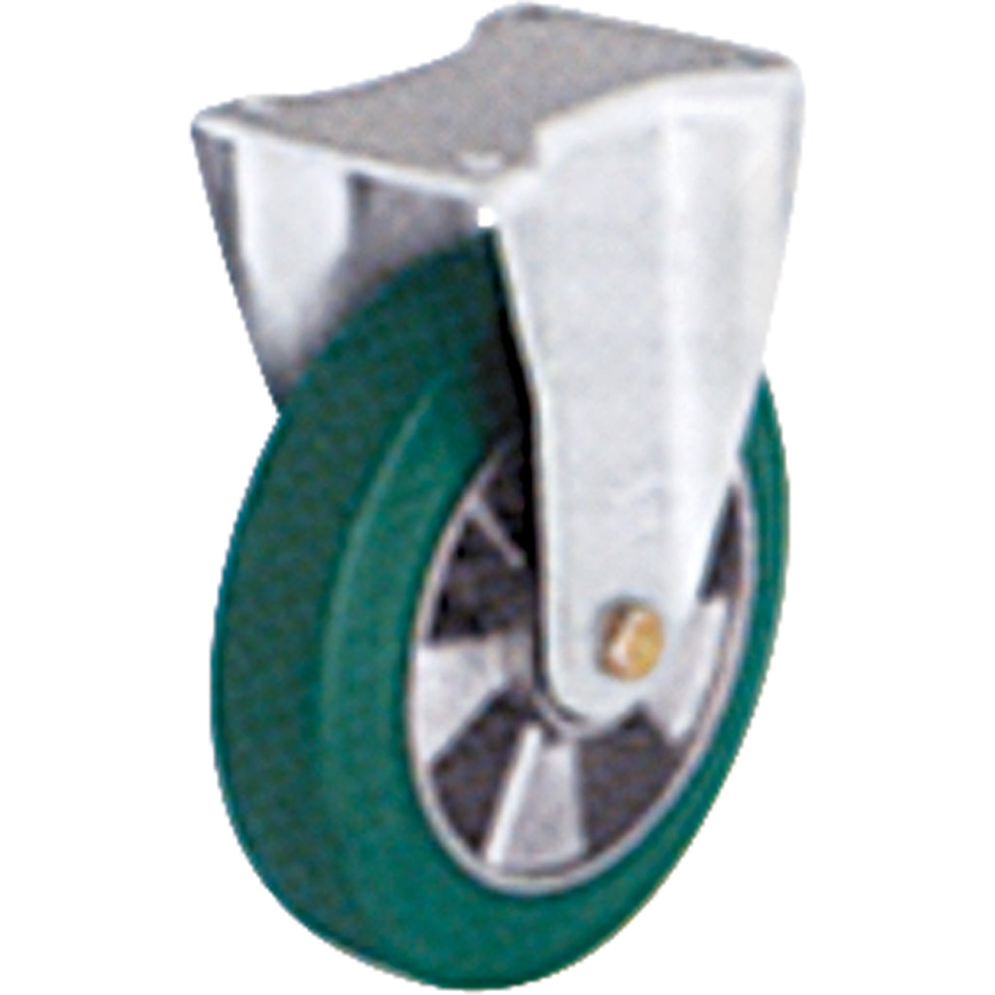 Softhane® Medium Duty Casters, Rigid, 5" (127 mm), Polyurethane, 550 lbs. (249.5 kg.)