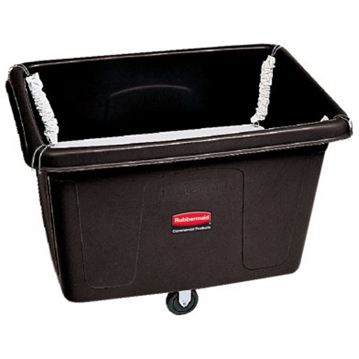 Cube Truck with Spring Platform, Polyethylene, 44-1/16" L x 31" W x 32-1/2" H, 14 cu.ft. Volume, 500 lbs. Capacity