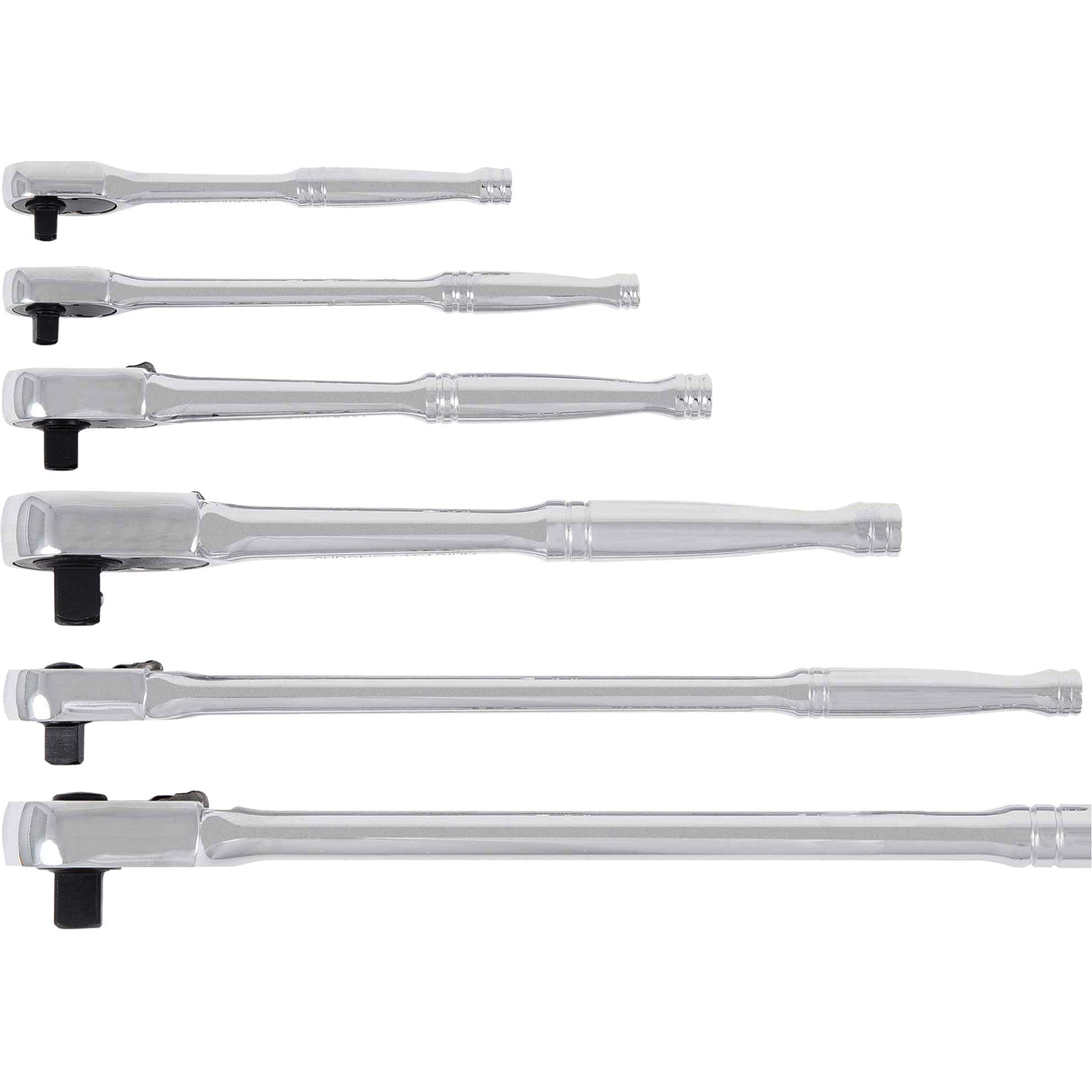 RHQ-12L Long Handle Oval Head Ratchet Wrench, 1/2" Drive, Plain Handle