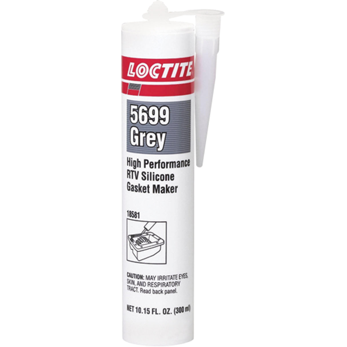 5699 High Performance RTV Silicone Gasket Maker, Cartridge, Grey