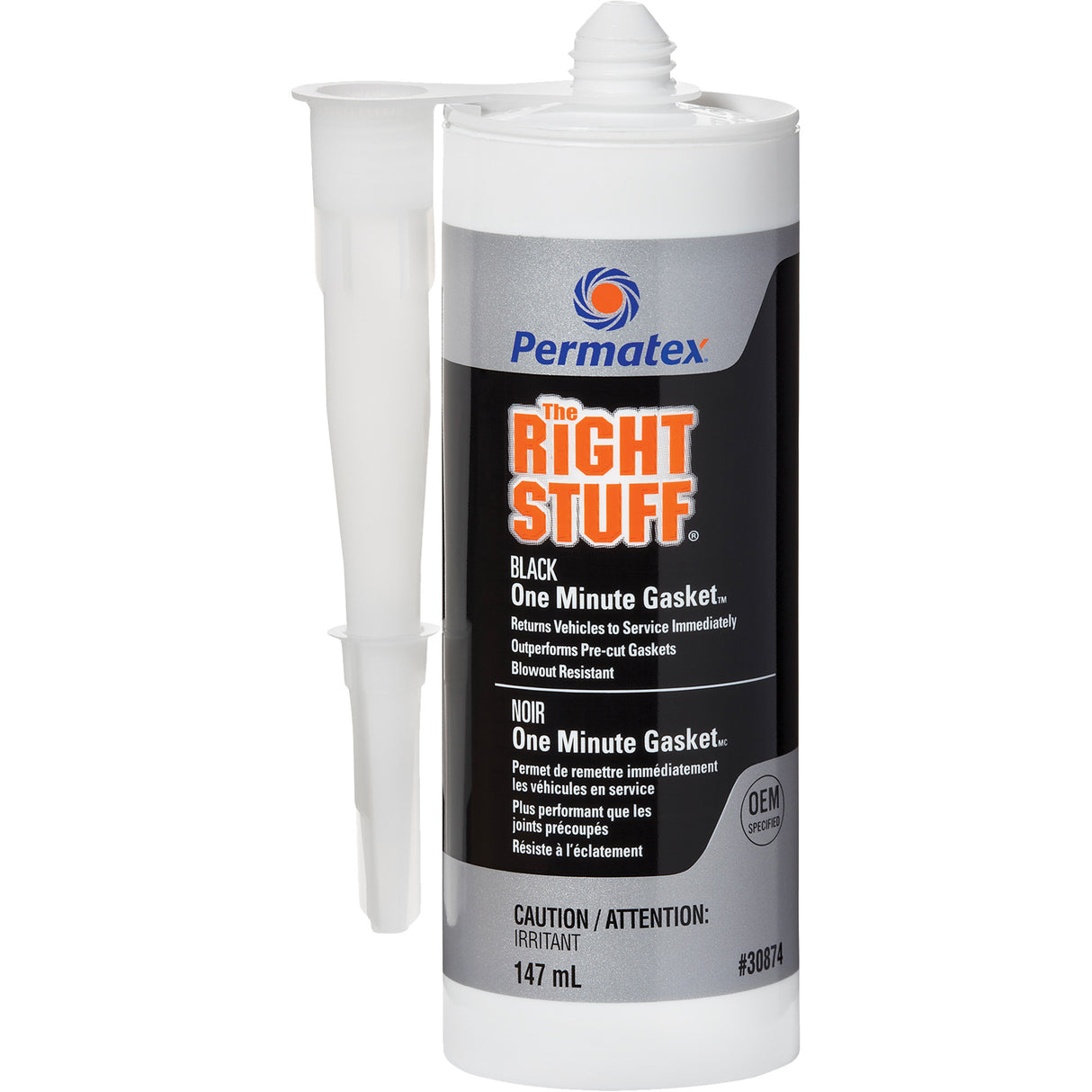 The Right Stuff® Gasket Maker, Cartridge, Black