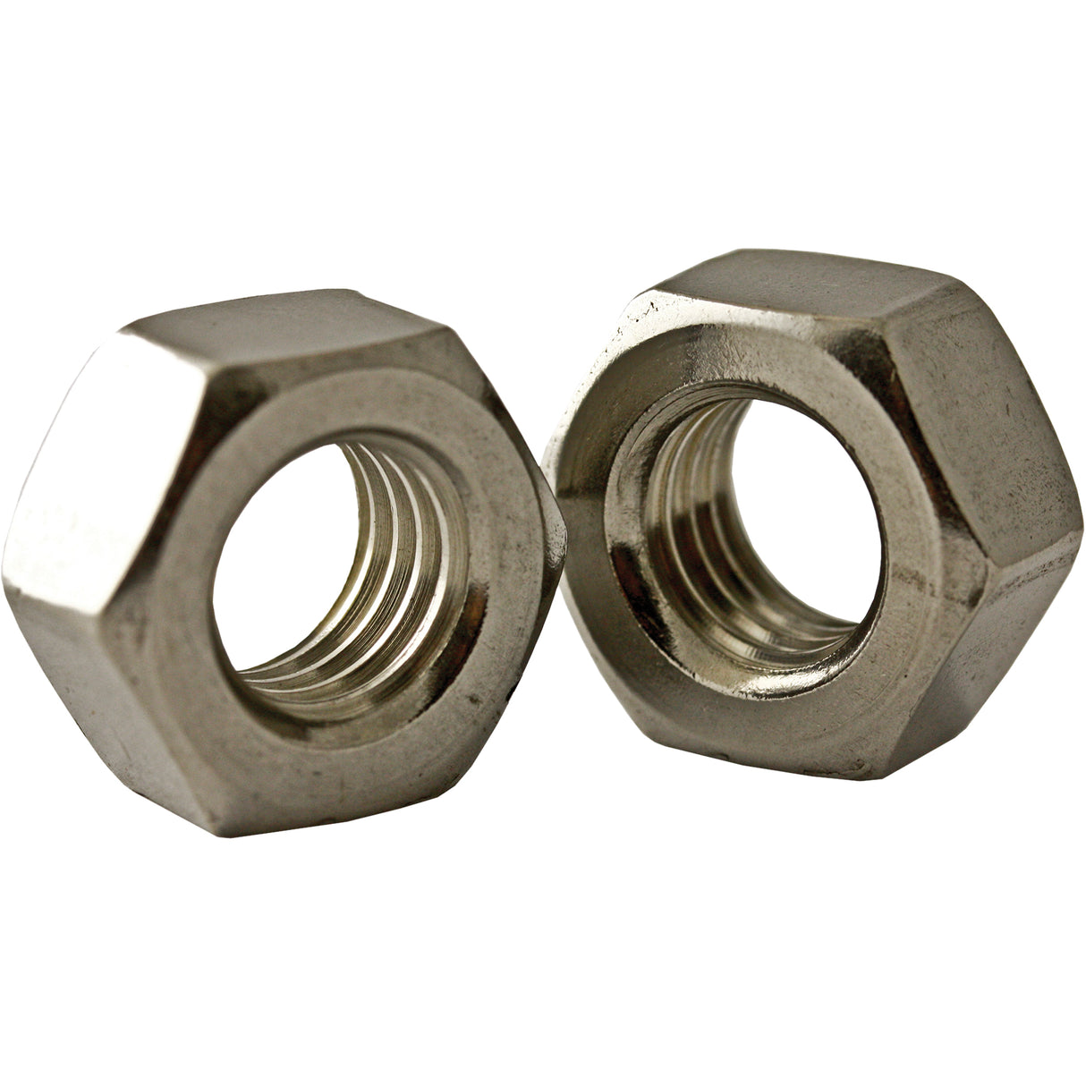 Hex Nut, 7/8", Stainless Steel, Coarse Thread