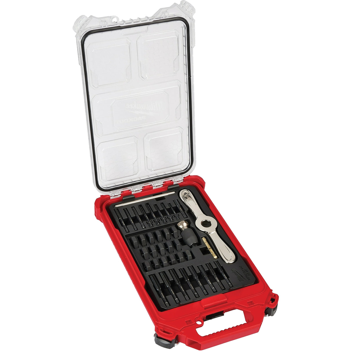 Metric Tap & Die PackOut™ Set with Hex-Lok™ 2-in-1 Handle, 38 Pieces